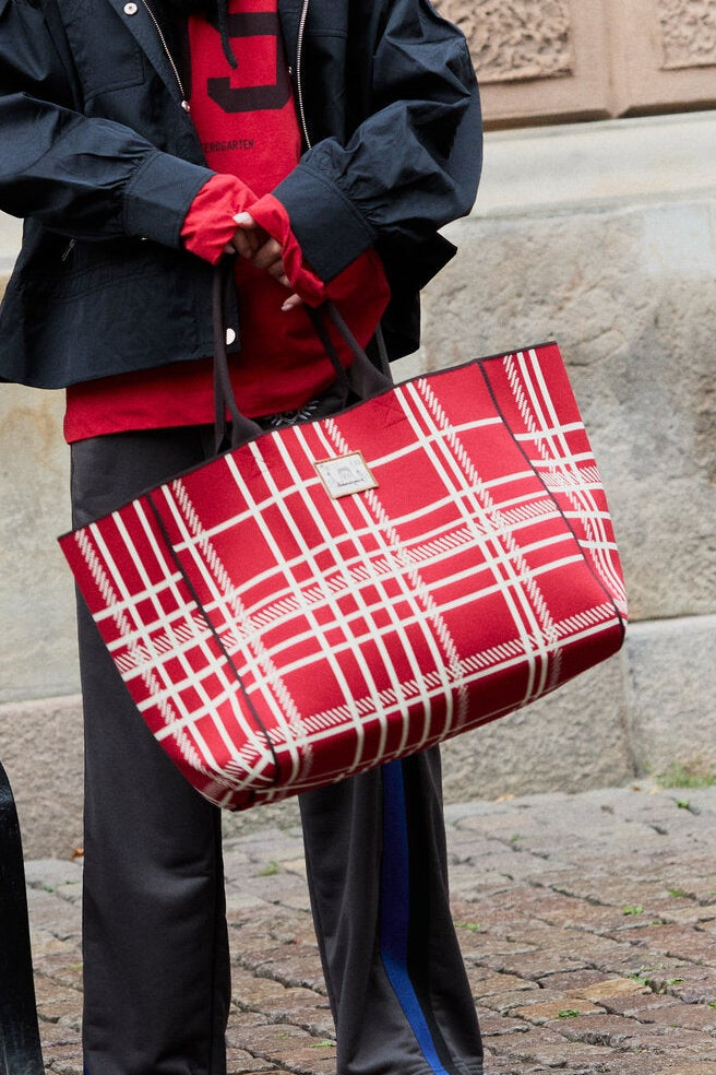 Grid Josie shopper - Salsa Red